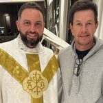 Mark Wahlberg talks faith with Sydney priest Fr Lewi Barakat