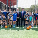 Sydney Catholic Schools will kick off a new partnership with the Wanderers to heighten football skills. Photo: SCS Sport